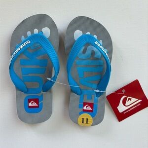 🔸Quicksilver Java Fadefoot Youth Flip Flops🔸